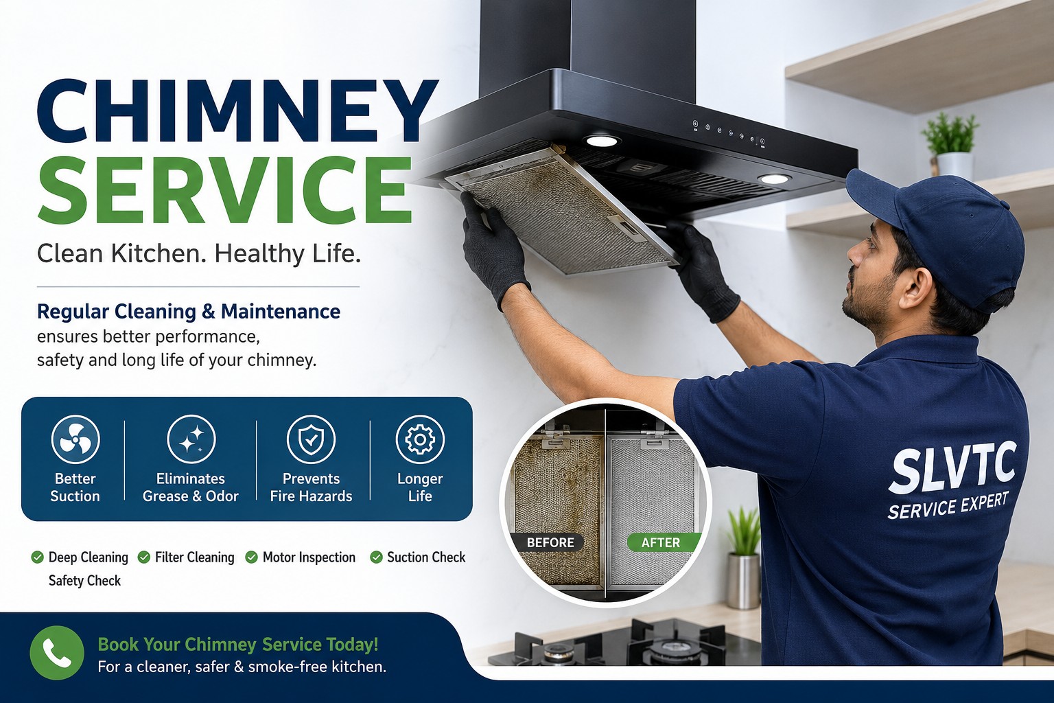 Chimney Service: Why Regular Cleaning & Maintenance is Essential for Every Kitchen